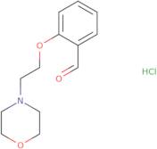 2-[2-(4-Morpholinyl)ethoxy]benzaldehyde hydrochloride