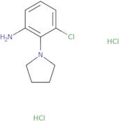 [3-Chloro-2-(1-pyrrolidinyl)phenyl]amine dihydrochloride