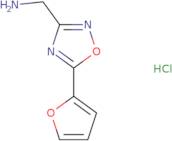 {[5-(2-Furyl)-1,2,4-oxadiazol-3-yl]methyl}amine hydrochloride