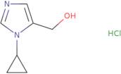 (1-Cyclopropyl-1H-imidazol-5-yl)methanol hydrochloride