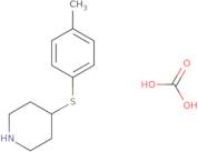4-[(4-Methylphenyl)thio]piperidine - carbonic acid