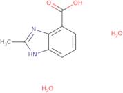 2-Methyl-1H-benzimidazole-4-carboxylic acid dihydrate