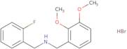 (2,3-Dimethoxybenzyl)(2-fluorobenzyl)amine hydrobromide