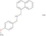 (4-Methoxybenzyl)(1-naphthylmethyl)amine hydrobromide