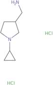 [(1-Cyclopropyl-3-pyrrolidinyl)methyl]amine dihydrochloride