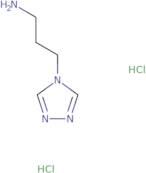 3-(4H-1,2,4-Triazol-4-yl)propan-1-amine dihydrochloride