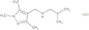 2-Methyl-N-[(1,3,5-trimethyl-1H-pyrazol-4-yl)methyl]-1-propanamine hydrochloride