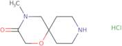 4-Methyl-1-oxa-4,9-diazaspiro[5.5]undecan-3-one hydrochloride