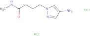 4-(4-Amino-1H-pyrazol-1-yl)-N-methylbutanamide dihydrochloride