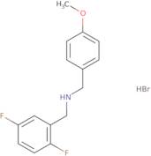 (2,5-Difluorobenzyl)(4-methoxybenzyl)amine hydrobromide