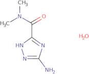 3-Amino-N,N-dimethyl-1H-1,2,4-triazole-5-carboxamide hydrate