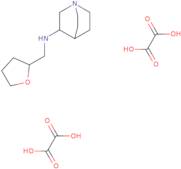 N-(Tetrahydro-2-furanylmethyl)quinuclidin-3-amine diethanedioate