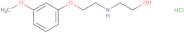 2-{[2-(3-Methoxyphenoxy)ethyl]amino}ethanol hydrochloride