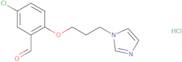 5-Chloro-2-[3-(1H-imidazol-1-yl)propoxy]benzaldehyde hydrochloride