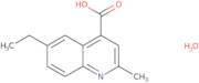 6-Ethyl-2-methylquinoline-4-carboxylic acid hydrate