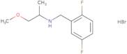 N-(2,5-Difluorobenzyl)-1-methoxy-2-propanamine hydrobromide