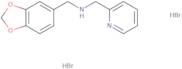 (1,3-Benzodioxol-5-ylmethyl)(2-pyridinylmethyl)amine dihydrobromide