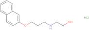 2-{[3-(2-Naphthyloxy)propyl]amino}ethanol hydrochloride