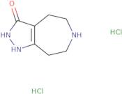 1H,4H,5H,6H,7H,8H-Pyrazolo[3,4-d]azepin-3-ol dihydrochloride