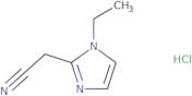 (1-Ethyl-1H-imidazol-2-yl)acetonitrile hydrochloride