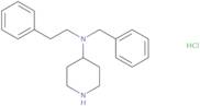 N-Benzyl-N-(2-phenylethyl)piperidin-4-amine hydrochloride