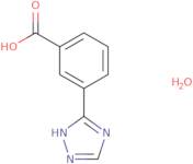 3-(1H-1,2,4-Triazol-5-yl)benzoic acid hydrate