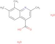 2,7,8-Trimethylquinoline-4-carboxylic acid dihydrate