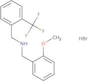 (2-Methoxybenzyl)[2-(trifluoromethyl)benzyl]amine hydrobromide