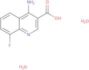 4-Amino-8-fluoro-3-quinolinecarboxylic acid dihydrate