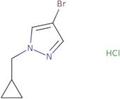 4-Bromo-1-(cyclopropylmethyl)-1H-pyrazole hydrochloride