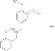 (3,4-Dimethoxybenzyl)(2-methoxybenzyl)amine hydrobromide