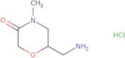 6-(Aminomethyl)-4-methyl-3-morpholinone hydrochloride