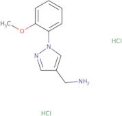 {[1-(2-Methoxyphenyl)-1H-pyrazol-4-yl]methyl}amine dihydrochloride