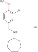 N-(3-Bromo-4-methoxybenzyl)cycloheptanamine hydrobromide