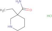 3-Ethyl-3-piperidinecarboxamide hydrochloride