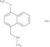 [(4-Methoxy-1-naphthyl)methyl]methylamine hydrobromide