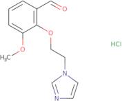 2-[2-(1H-Imidazol-1-yl)ethoxy]-3-methoxybenzaldehyde hydrochloride