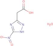 (5-Nitro-1H-1,2,4-triazol-3-yl)acetic acid hydrate