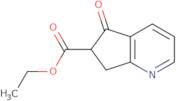 Ethyl 5-oxo-5H,6H,7H-cyclopenta[b]pyridine-6-carboxylate