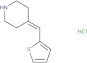 4-[(Thiophen-2-yl)methylidene]piperidine hydrochloride