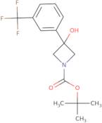 tert-Butyl 3-hydroxy-3-[3-(trifluoromethyl)phenyl]azetidine-1-carboxylate