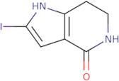 2-Iodo-1,5,6,7-tetrahydropyrrolo[3,2-c]pyridin-4-one