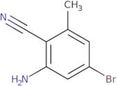 2-Amino-4-bromo-6-methylbenzonitrile