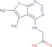 2-({5,6-Dimethylthieno[2,3-d]pyrimidin-4-yl}amino)acetic acid