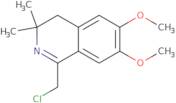 1-(Chloromethyl)-6,7-dimethoxy-3,3-dimethyl-3,4-dihydroisoquinoline