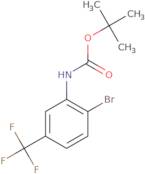 tert-Butyl N-[2-bromo-5-(trifluoromethyl)phenyl]carbamate