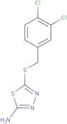 5-{[(3,4-Dichlorophenyl)methyl]sulfanyl}-1,3,4-thiadiazol-2-amine