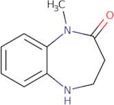 1-Methyl-2,3,4,5-tetrahydro-1H-1,5-benzodiazepin-2-one