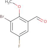 3-Bromo-5-fluoro-2-methoxybenzaldehyde