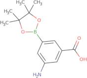 3-Amino-5-(tetramethyl-1,3,2-dioxaborolan-2-yl)benzoic Acid